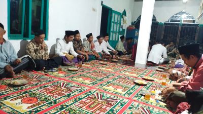 Tarhim Ramadhan Pemdes, BPD dan Banser di Musholla Raudhotul Huda Dusun Pepedan