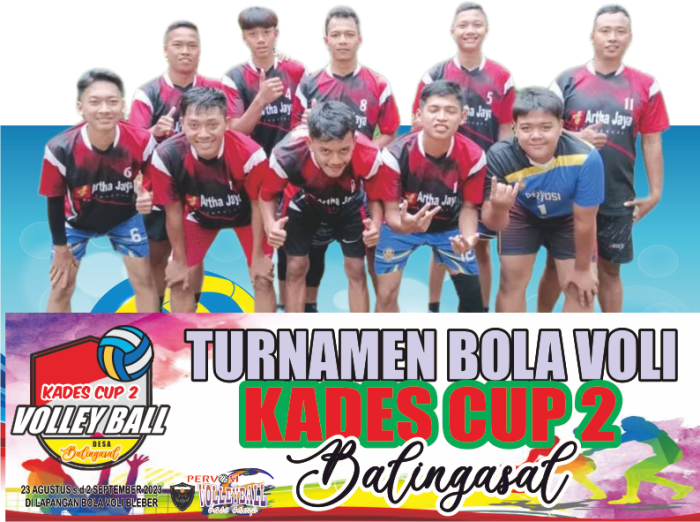 Turnamen Bola Voli Kades Cup 2 Memupuk Semangat Kompetisi dan Kekompakan dalam Komunitas 02
