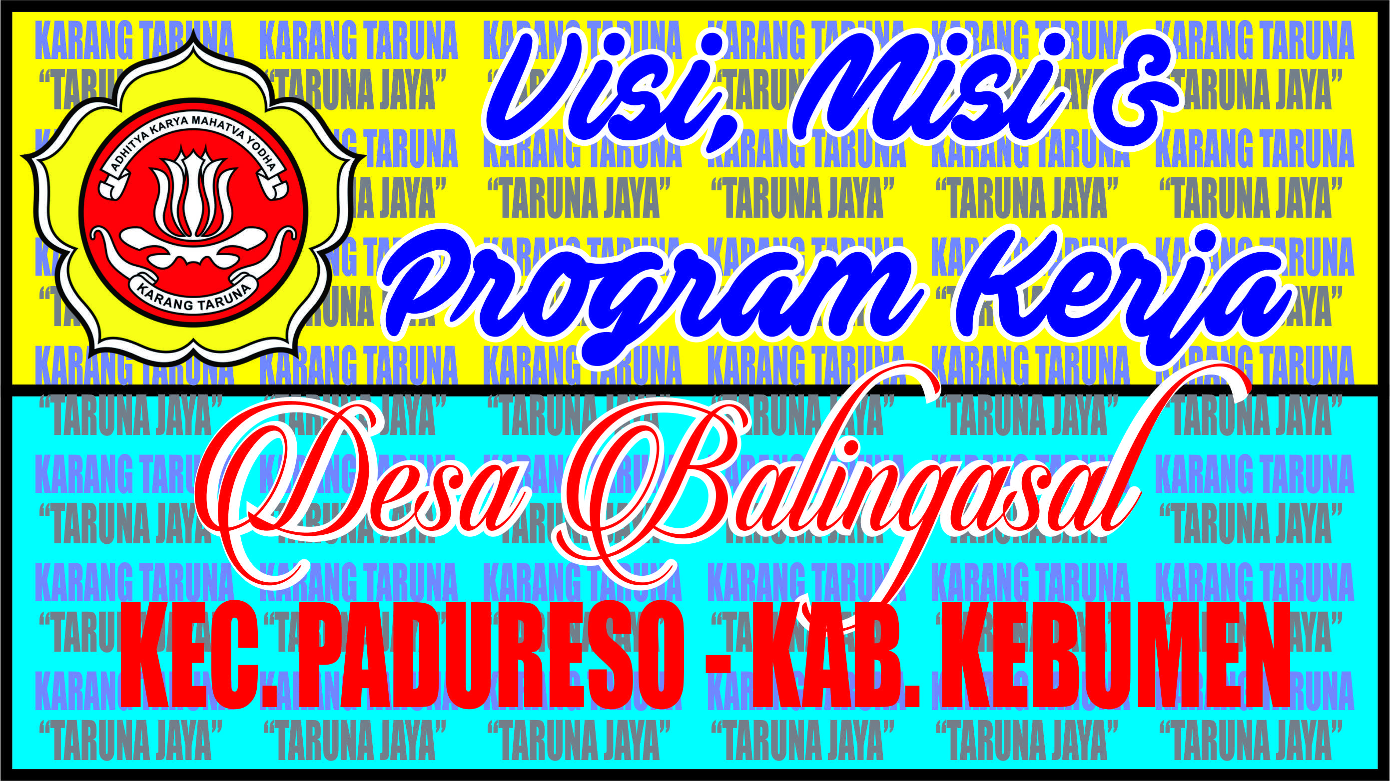 Visi Misi Dan Program Kerja Karang Taruna Website Resmi Desa Balingasal Kecamatan Padureso Kabupaten Kebumen