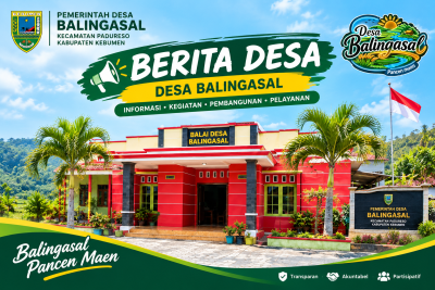 Keterbukaan Informasi Publik, Komitmen Pemdes Balingasal Mewujudkan Pemerintahan Transparan