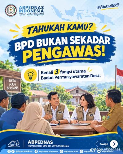 BPD BUKAN SEKEDAR PENGAWAS
